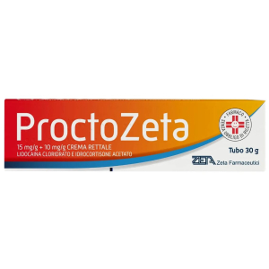 PROCTOZETA 1,5%/1% CREMA TUBO 30 G