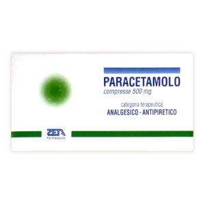 PARACETAMOLO ZETA 500 MG COMPRESSE 20 COMPRESSE