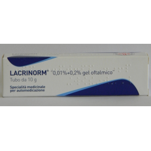 LACRINORM 0,01% + 0,2% GEL OFTALMICO TUBO 10 G