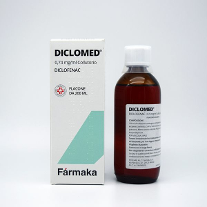 DICLOMED 0,74 MG/ML COLLUTORIO FLACONE DA 200 ML