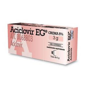 ACICLOVIR EG 5% CREMA 1 TUBO DA  3 G