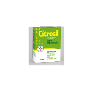 CITROSIL 0,175% GARZE IMPREGNATE  ASTUCCIO 8 GARZE IMPREGNATE