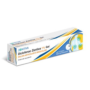 DICLOFENAC ZENTIVA 1% GEL TUBO 50 G