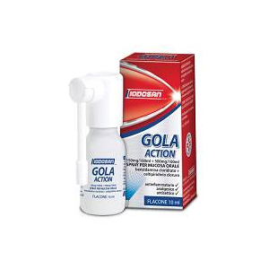 GOLA ACTION 1,5 MG/ML + 5 MG/ML SPRAY PER MUCOSA ORALE SOLUZIONE 1 FLACONE DA 10 ML