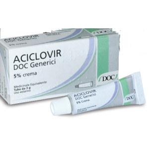 ACICLOVIR DOC 5% CREMA TUBO 3 G