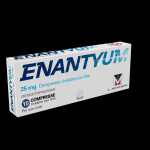 ENANTYUM 25 MG COMPRESSE RIVESTTIE CON FILM 10 COMPRESSE IN BLISTER ACLAR/AL