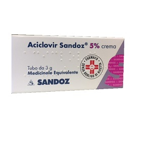 ACICLOVIR SAND 5% CREMA TUBO DA 3 G