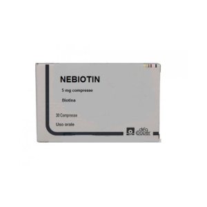 NEBIOTIN 5 MG COMPRESSE 30 COMPRESSE