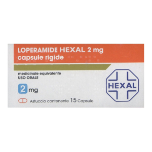 LOPERAMIDE HEXAL 2 MG CAPSULE RIGIDE 15 CAPSULE