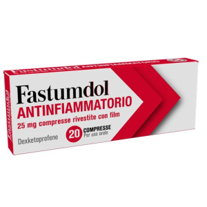 FASTUMDOL ANTINF 25 MG COMPRESSE RIVESTITE CON FILM 20 COMPRESSE IN BLISTER ACLAR/AL