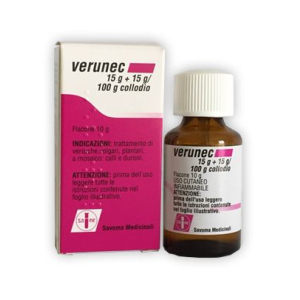 VERUNEC 15 G+ 15 G/100 G COLLODIO FLACONE 10 G