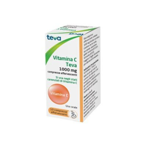 VITAMINA C TEVA 1.000 MG COMPRESSE EFFERVESCENTI 10 COMPRESSE