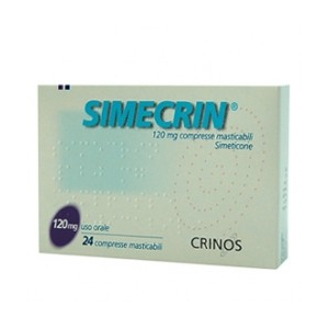 SIMECRIN 120 MG COMPRESSE MASTICABILI 24 COMPRESSE