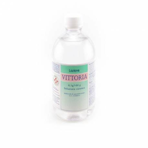 LOZIONE VITTORIA 0,1 G/100 G SOLUZIONE CUTANEA FLACONE DA 500 ML