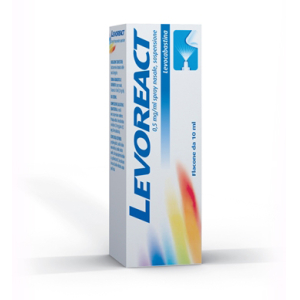 LEVOREACT 0,5 MG/ML SPRAY NASALE, SOSPENSIONE FLACONE DA 10 ML