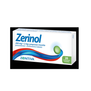 ZERINOL 300 MG + 2 MG COMPRESSE RIVESTITE 20 COMPRESSE