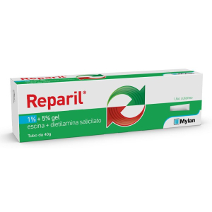 REPARIL 1% + 5%  GEL TUBO 40 G