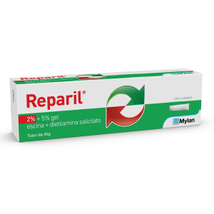 REPARIL 2% + 5%  GEL TUBO 40 G