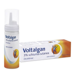 VOLTALGAN 3% SCHIUMA CUTANEA CONTENITORE SOTTO PRESSIONE DA 50 G