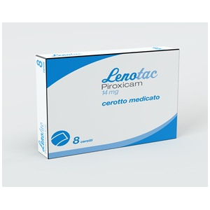 LENOTAC 14 MG CEROTTO MEDICATO 8 CEROTTI