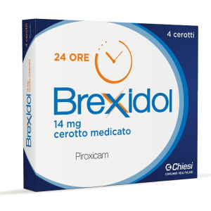 BREXIDOL UNIDIE 14 MG CEROTTO MEDICATO 4 CEROTTI