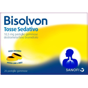 BISOLVON TOSSE SED 10,5 MG PASTIGLIE GOMMOSE 20 PASTIGLIE GOMMOSE