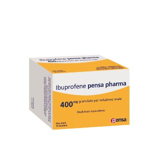 IBUPROFENE PEN 400 MG GRANULATO PER SOLUZIONE ORALE 12 BUSTINE