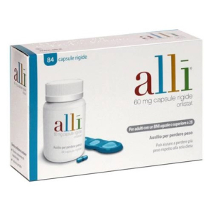 ALLI 60 MG CAPSULA RIGIDA - USO ORALE - FLACONE (HDPE) 84 CAPSULE