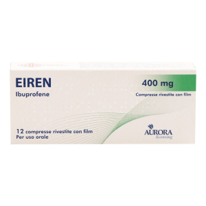 EIREN 400 MG COMPRESSE RIVESTITE CON FILM 12 COMPRESSE IN BLISTER PVC/AL