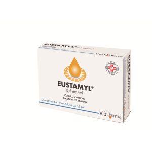 EUSTAMYL 0,05% COLLIRIO, SOLUZIONE 25 CONTENITORI MONODOSE DA 0,5 ML