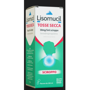 LISOMUCIL TOSSE SEC 30 MG/5 ML SCIROPPO FLACONE DA 200 ML