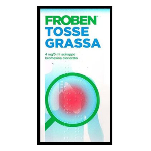 FROBEN TOSSE GRASSA 4 MG/5 ML SCIROPPO FLACONE DA 250 ML