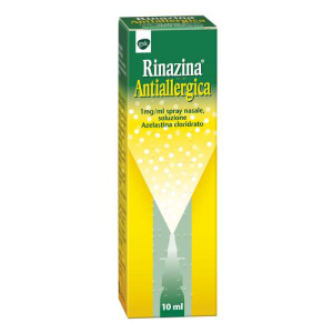 RINAZINA ANTIAL 1 MG/ML SPRAY NASALE, SOLUZIONE FLACONE CON NEBULIZZATORE DA 10 ML