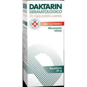 DAKTARIN 20 MG/G POLVERE CUTANEA 1 BARATTOLO DA 30 G