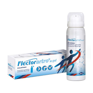 FLECTORARTRO 1% GEL 1 CONTENITORE SOTTO PRESSIONE IN PET/AL/LDPE DA 100G