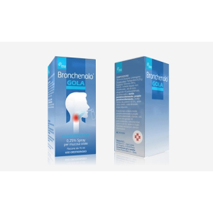 BRONCHENOLO GOLA 0,25% SPRAY PER MUCOSA ORALE FLACONE DA 15 ML