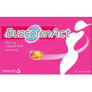 BUSCOFENACT 400 MG CAPSULE MOLLI 12 CAPSULE IN BLISTER PVC/PE/PVDC-AL