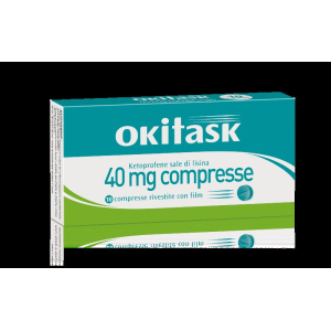 OKITASK 40 MG COMPRESSA RIVESTITA CON FILM 10 COMPRESSE IN BLISTER AL/AL