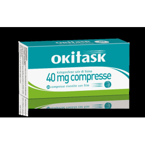 OKITASK 40 MG COMPRESSA RIVESTITA CON FILM 20 COMPRESSE IN BLISTER AL/AL