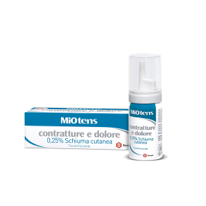 MIOTENS CONTRATTURE E DOL 0,25% SCHIUMA CUTANEA CONTENITORE SOTTO PRESSIONE DA 30 ML