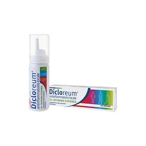 DICLOREUM ANT LOC 3% SCHIUMA CUTANEA CONTENITORE SOTTO PRESSIONE 1 CONTENITORE DA 50 G