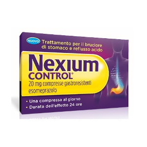 NEXIUM CONTROL 20 MG - COMPRESSA GASTRORESISTENTE - USO ORALE - BLISTER (ALU) - 14 COMPRESSE