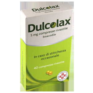 DULCOLAX 5 MG COMPRESSE RIVESTITE, 40 COMPRESSE IN BLISTER PVC/PVDC