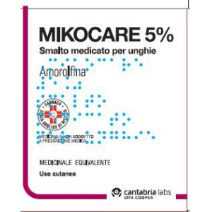 MIKOCARE 5% SMALTO MEDICATO PER UNGHIE 1 FLACONE IN HDPE DA 2,5 ML