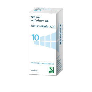 NATRIUM SULFURICUM D6 SALE DR.SCHUSSLER N.10*D6 200 cpr flacone
