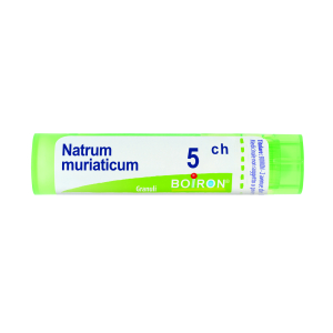 NATRUM MURIATICUM (BOIRON)*80 granuli 5 CH contenitore multidose 4G
