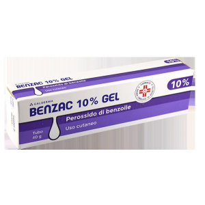 BENZAC 10% GEL TUBO 40 G