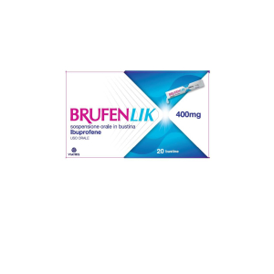 BRUFENLIK 400 MG SOSPENSIONE ORALE IN BUSTINA 20 BUSTINE IN PET/AL/PET/PE DA 10 ML