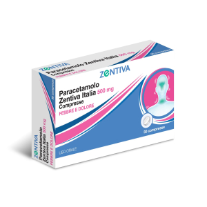 PARACETAMOLO ZEN 500 MG COMPRESSA 30 COMPRESSE IN BLISTER PVC/AL