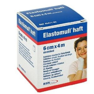 BENDA ELASTICA AUTOADESIVA ELASTOMULL HAFT COMPRESSIONE FORTE 6X400 CM